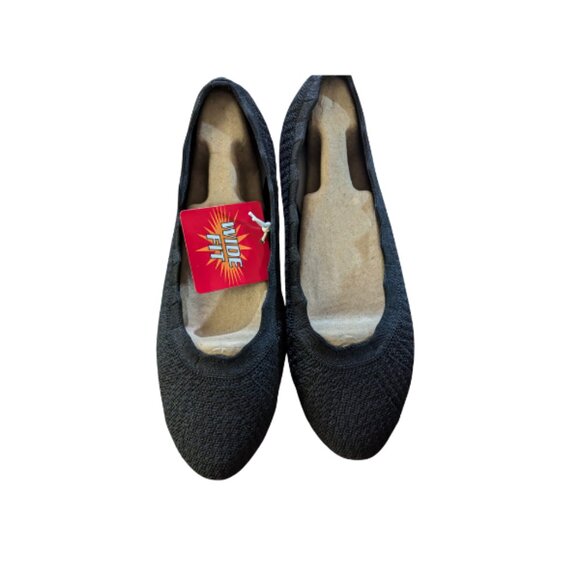 New Woman shoes Sketchers Cleo.s, size 7.5 us, black , ballerine shoes, vegan - Picture 3 of 14